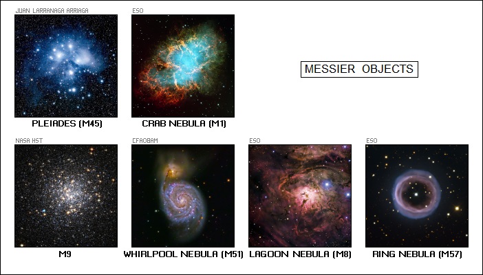 Messier objects