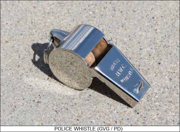 police whistle