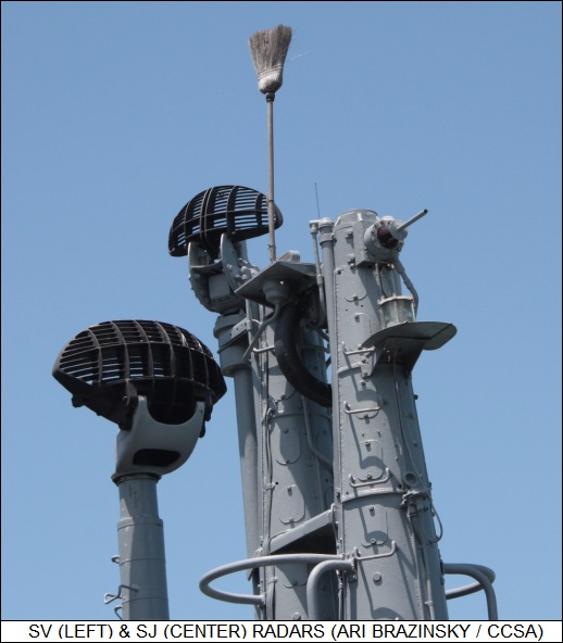 SV & SJ submarine radars