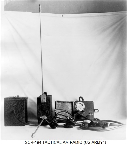 SCR-194 AM radio