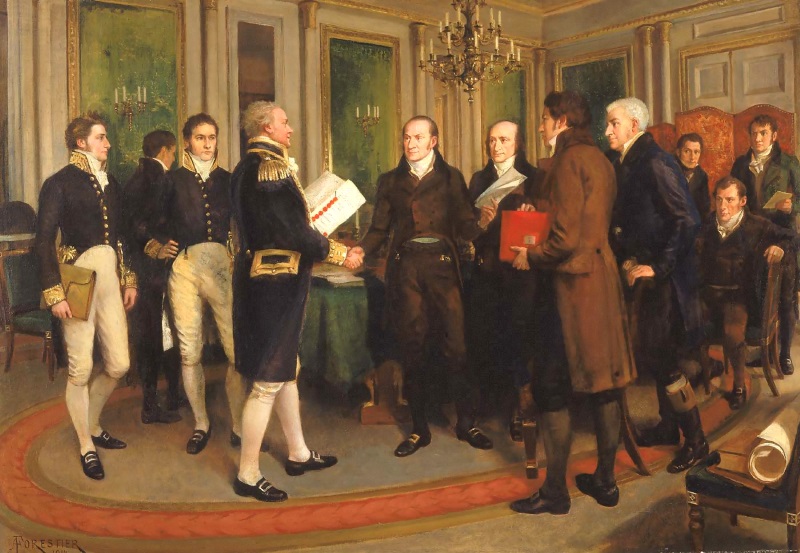 signing of the Treaty of Ghent