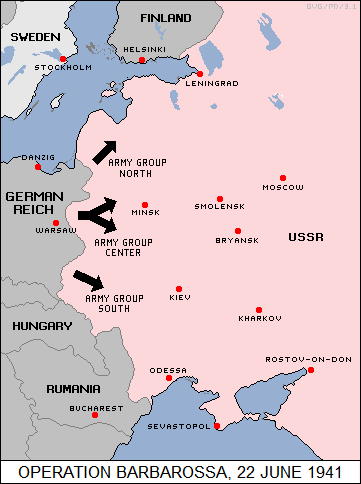 Operation BARBAROSSA, 22 June 1941