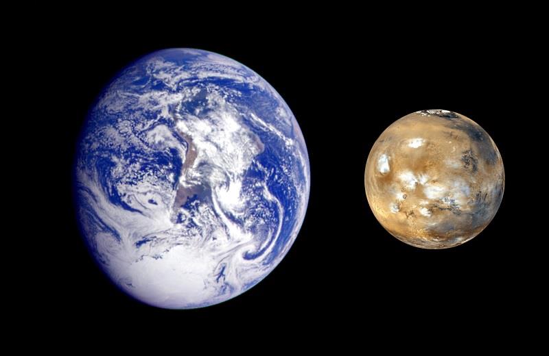 Earth & Mars