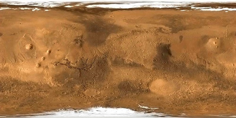 Mars map