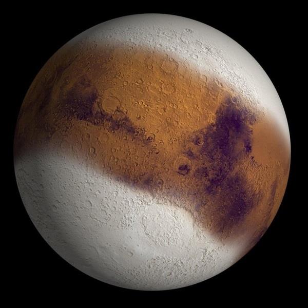 Martian ice age