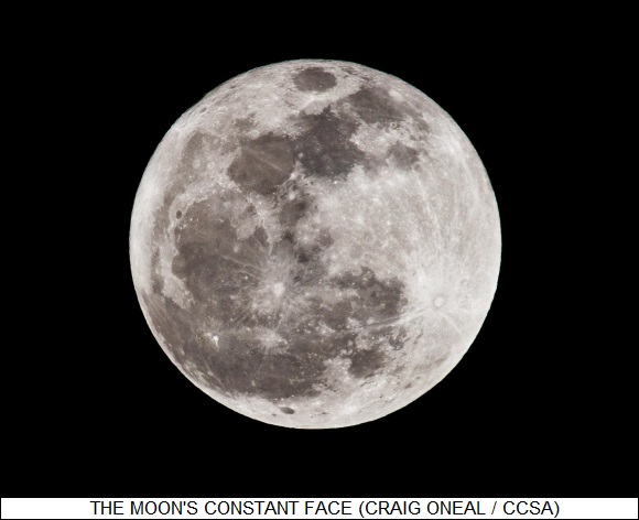 the Moon's constant face