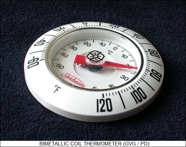 bimetallic coil thermometer