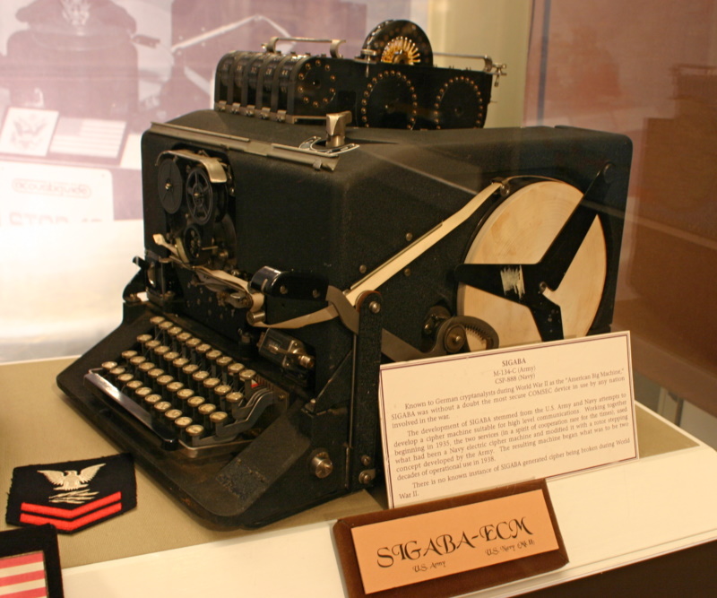 SIGABA / ECM Mark II telecipher machine