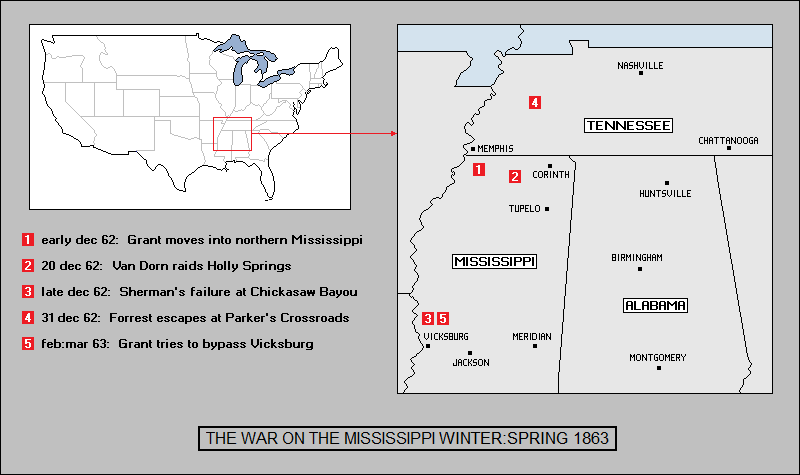 war along the Mississippi 1862-1863